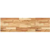 vidaXL Wandschap zwevend olieafwerking 120x40x4 cm massief acaciahout