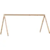 vidaXL Kinderbedhuisje 199x80,5x88 cm massief grenenhout