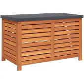 vidaXL Tuinbox 90x48x55 cm massief eucalyptushout