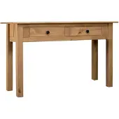 vidaXL Wandtafel Panama Range 110x40x72 cm massief grenenhout