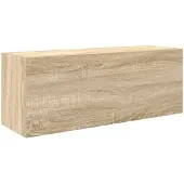 vidaXL Badkamerwandkast 80x25x30 cm bewerkt hout sonoma eikenkleurig