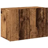 vidaXL Tv-meubel wandgemonteerd 60x30x41 cm oud houtkleurig