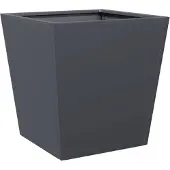 vidaXL Plantenbak 40x40x40 cm staal antracietkleurig