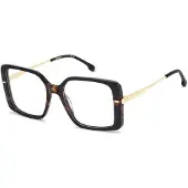 Carrera 3111 52/17/126.7 Zwart havana Acetaat monturen DAMES 3111