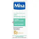 Mixa Anti-UV Anti-Imperfections Fluid SPF50+ 40 ml
