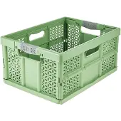 Keeeper Professionele opvouwbare opbergbox 'eco lea', 32 liter, grasgroen