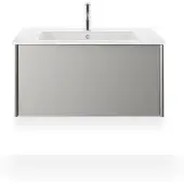 Duravit Starck Me meubelwastafel met 1 kraangat met overloop 83x49cm wit