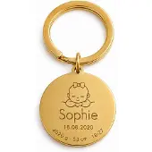 Yehwang Sleutelhanger Mijn Baby Goud