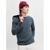 Jack & Jones Trui 'JJEHill' grijs gemêleerd