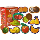 Lean Toys Educatieve puzzel voor baby's Fruit 5 delen 40 stukjes