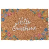Something Different - Natural Floral Hello Sunshine Deurmat - Multicolours
