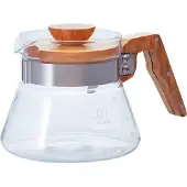 Hario Coffee Server - 400 ml - Olive Wood