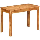 vidaXL Eettafel 110x55x76 cm massief acaciahout