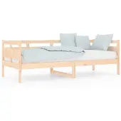 vidaXL Dagbed van massief grenenhout, 80x200 cm