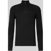 Boss green Regular Fit troyer met scheerwol-aandeel model 'TOUR SEAMLESS QZ'