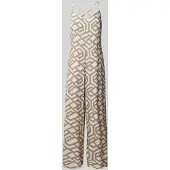 Apricot Jumpsuit van viscose met all-over motief