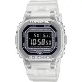 Casio Herenhorloge G-SHOCK DW-B5600G-7ER, wit, sportief, schokbestendig