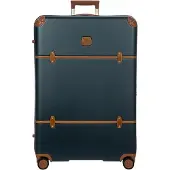 Bric's Bellagio 4 wielen Trolley 82 cm met uitbreidingsplooi blauw