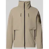 Boss green Regular fit trainingsjack met Labelpatch Model 'OW_GLOBE'