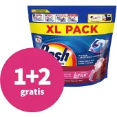Dash 1+2 Gratis: Wasmiddelcapsules 4in1 Pods Jasmin & Rose De Mai 35 Stuks
