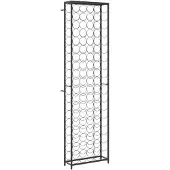 vidaXL Wijnrek voor 95 flessen 54x18x200 cm smeedijzer zwart