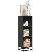 vidaXL Boekenkast 33,5x33x107,5 cm bewerkt hout zwart
