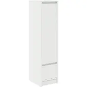 vidaXL Highboard 29,5x34x119,5 cm spaanplaat wit
