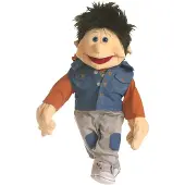 Living puppets Handpop Hinnerk 65cm buikspreekpop