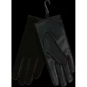 Gant Dames Zwarte leren handschoenen (S), Klassiek, Leer 4930079