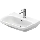 Duravit DuraStyle wastafel met overloop met 1 kraangat 60x44cm wit