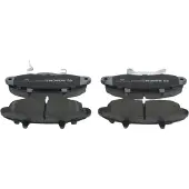 Bosch Remblokken set BP1245 Bosch voor o.a. FORD