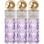 Saphir Star 200ml Eau De Parfum 3 Eenheden