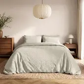 Sleeptime Dekbedovertrek Curve 3D - Crème 240 x 200/220 cm