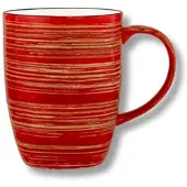 Wilmax England Porseleinen Mok 460 ml Rood WL-669237/A