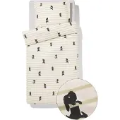HEMA Takkie En Siepie Dekbedovertrek 140x200/220cm Zacht Katoen (beige)