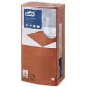 Tork 477838 cocktailservet advanced terracotta 24x24 cm 2-laags 2400 stuks (477838)