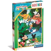 Clementoni Kinderpuzzel Disney Mickey Mouse - Puzzel 60 Maxi Stukjes - Legpuzzel en Educatief Speelgoed - Puzzels voor Kinderen vanaf 4 Jaar