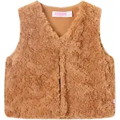 Someone YARA-SG-13-M Meisjes Gilet - LIGHT COGNAC