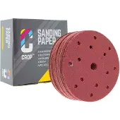 CROP Red Film Schuurschijf 150mm korrel 360 - 50 stuks