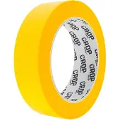 CROP Washi Tape Geel 24mm - per rol