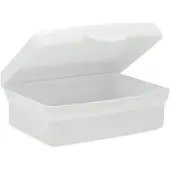 Midocean Lunchbox in PP met kliksluiting. Inhoud: 800 ml. Wit