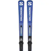 Salomon - e s/race gs 10 + m12 gw f80 - Ski heren - Blauw