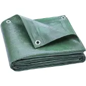 Outsunny Zeil-PE-600L x 400B x 1H cm-Groen