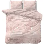 Sleeptime lits-jumeaux dekbedovertrek 240x220 cm - roze