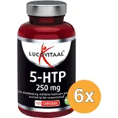Lucovitaal 6x 5-HTP 250Mg (120 capsules)