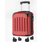YONSLY Cabinekoffer met Afneembare Wielen - 46x31x20 cm - 25L - Rood