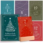 Sonstiges Adventskalender voor vrouwen met 24 mindfulness-oefeningen. Bureaukalender 2026