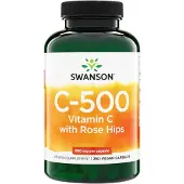Swanson Health Vitamine C met Rozenbottel (250 Capsules) - vitamine-c