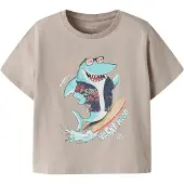Name it Shirt 'NMMFOPZ' marine / aqua / taupe / offwhite