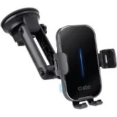 SBS Autohouder Oplader Autclose Suction Cup 15w Zwart (tesupextwir15w)